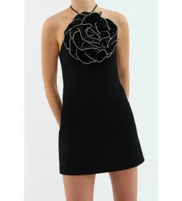 Rebecca Vallance Eliana Mini Dress Black Size AU 8 for rent on The Volte - image 9
