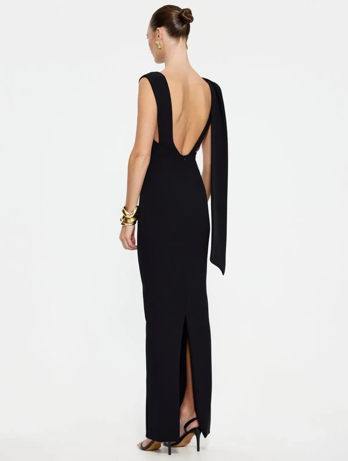 Effie Kats Audrey Gown in Black Size S / AU 8 - Image 3