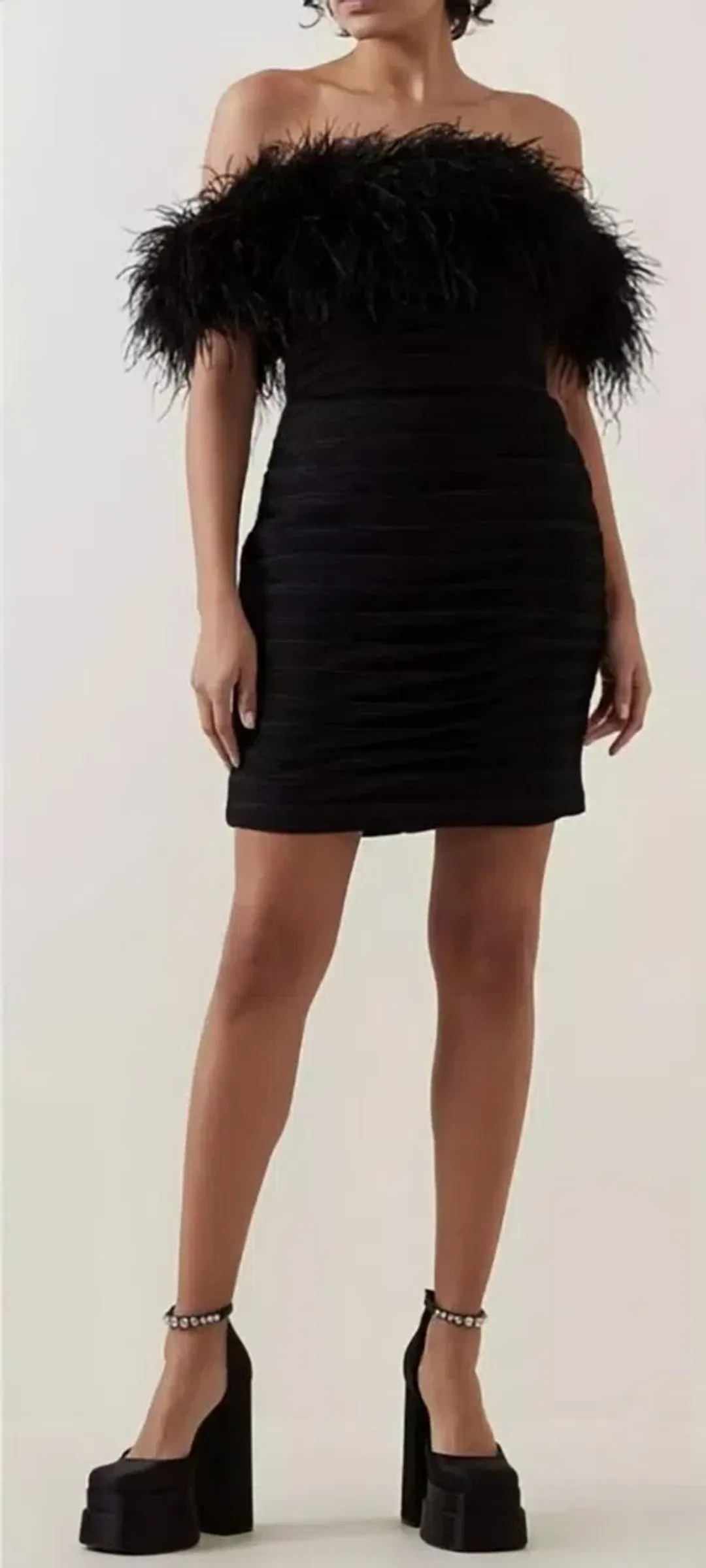 Rachel Gilbert Zion Mini Dress Black Size 1 / AU 8 for rent on The Volte - main image