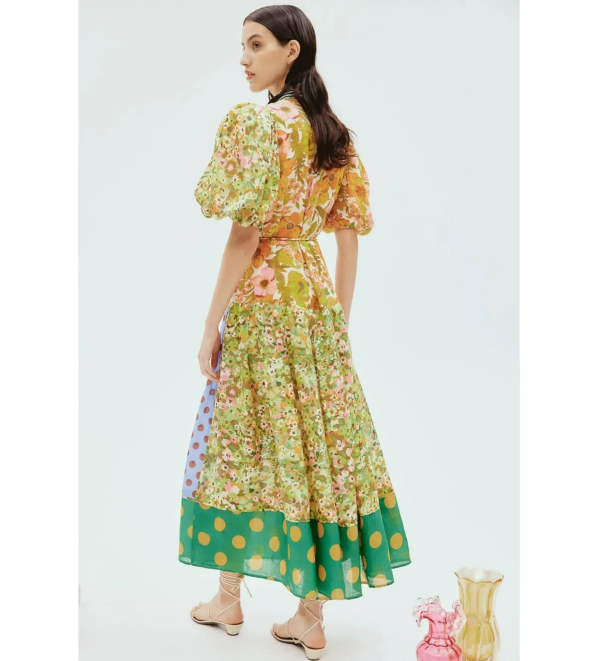 Alemais Finn Shirtdress Multi Size AU 10 - Image 4