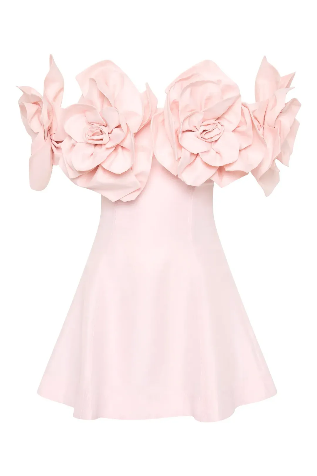 Aje Etta Mini Dress Pastel Pink Size 12 for rent on The Volte - main image