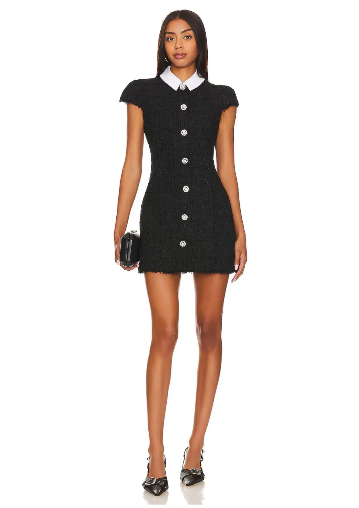 Likely Riello Mini Dress Black Size 8 for rent on The Volte - main image