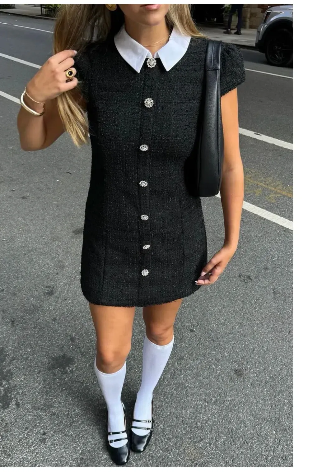 Likely Riello Mini Dress Black Size 8 for rent on The Volte - main image