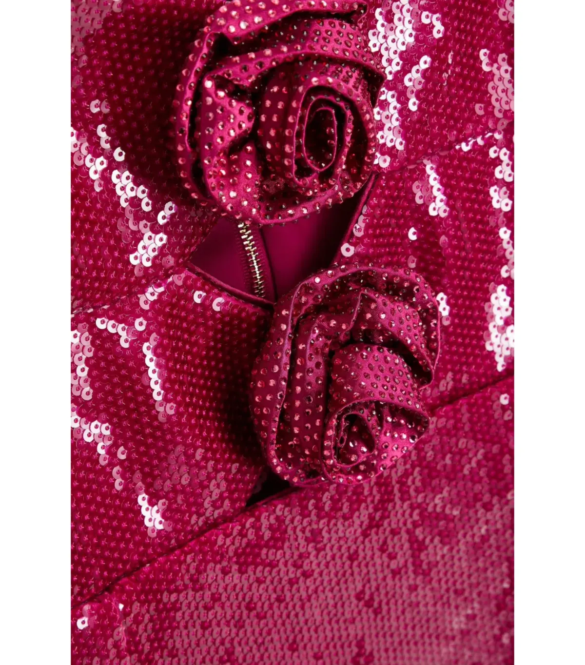 Rebecca Vallance Courtney Mini Dress Magenta Size AU 6 - Image 3