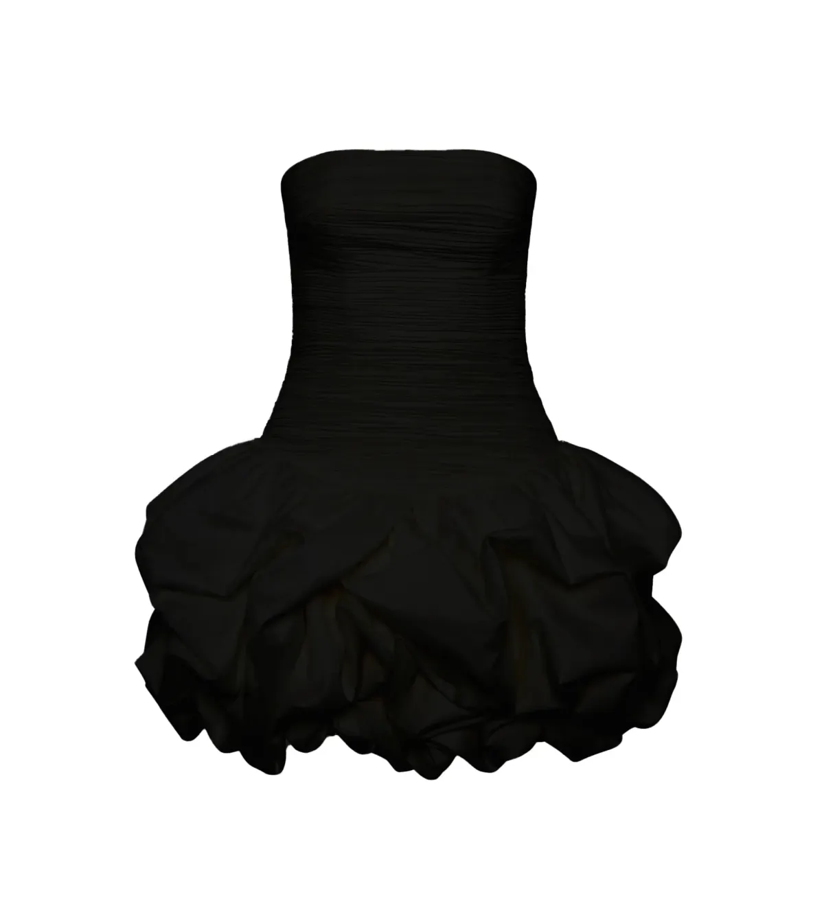 Aje Violette Bubble Hem Mini Dress Black Size AU 10 - Image 4