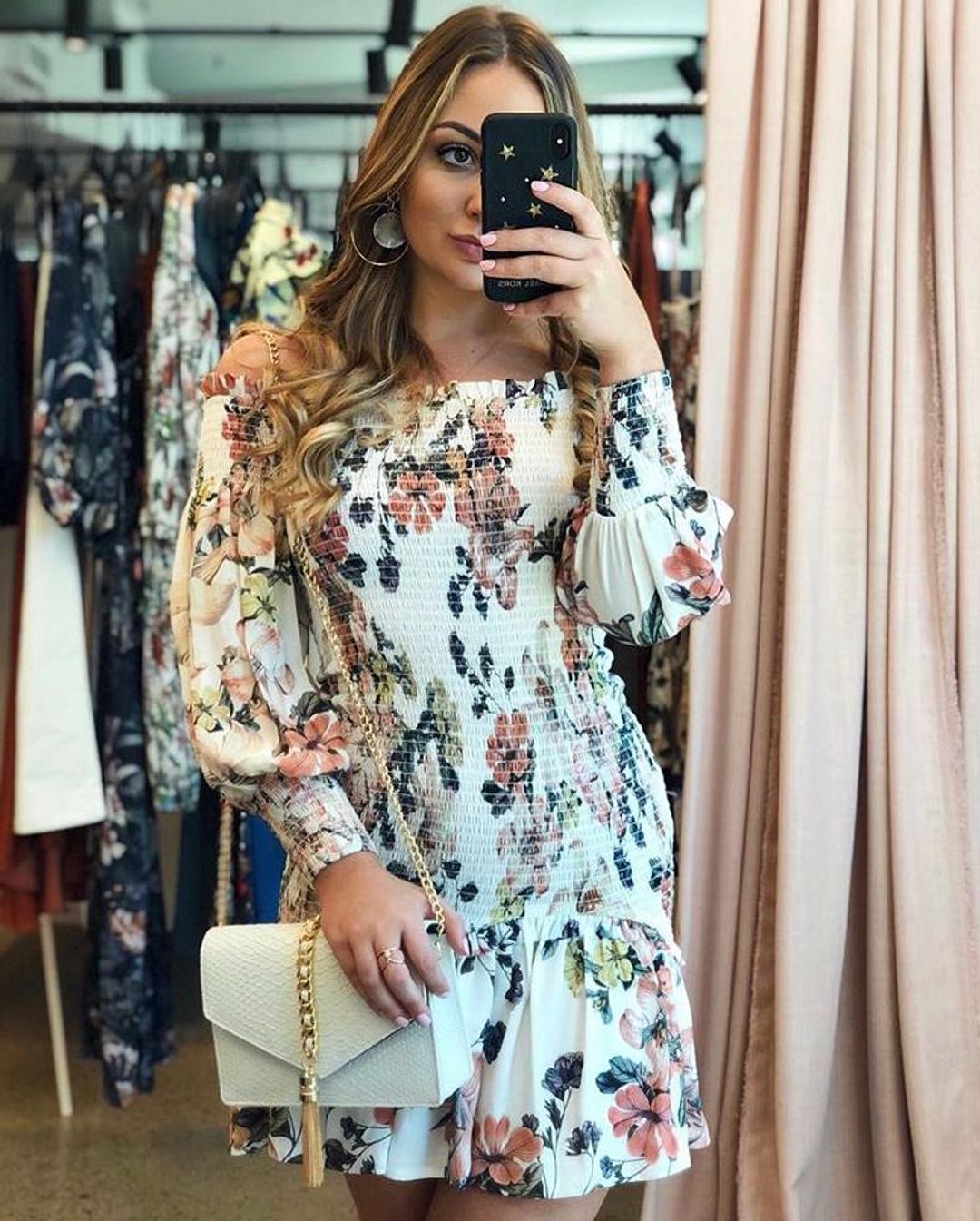 Sheike Fifi Shirred Dress Size 8 for rent on The Volte - main image