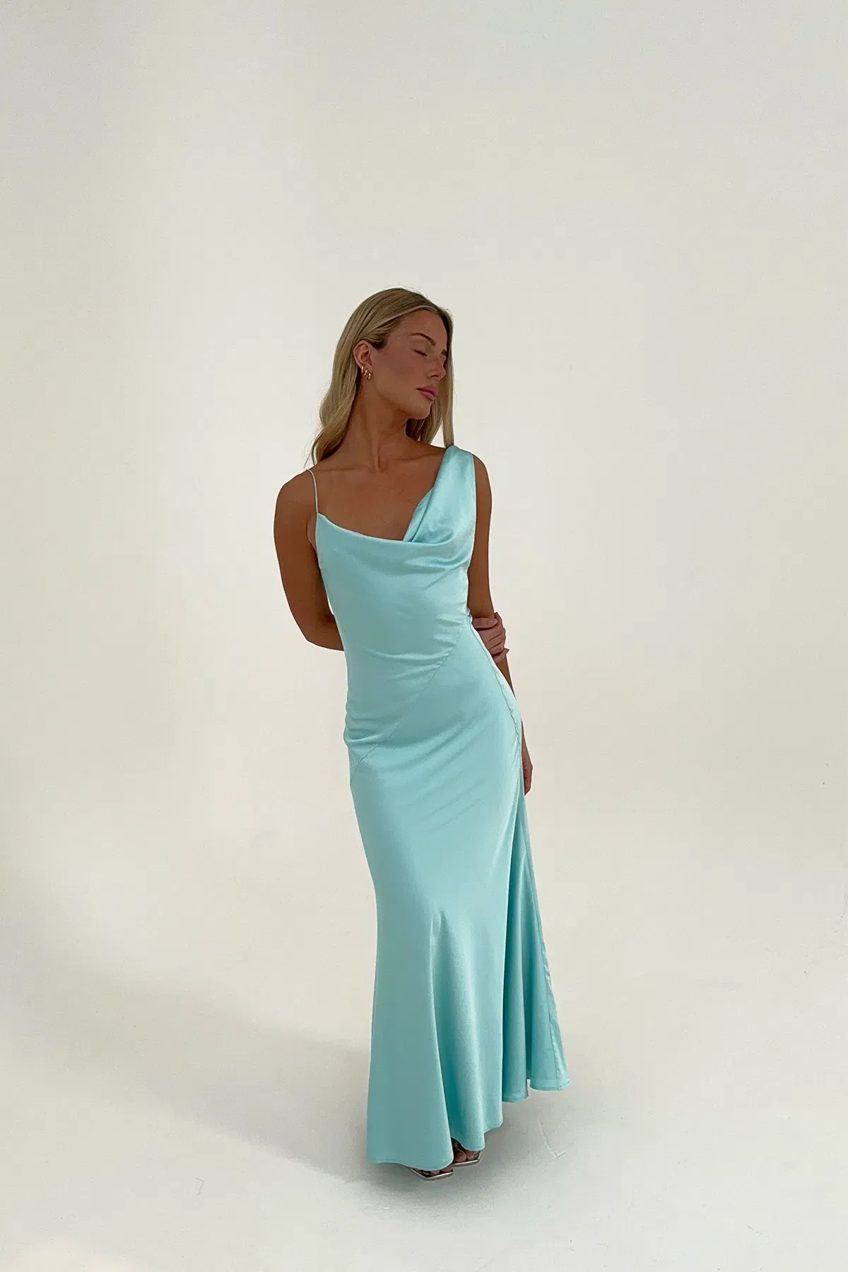 HNTR Bianka Gown Aqua Size XS/Au 6 - Image 1