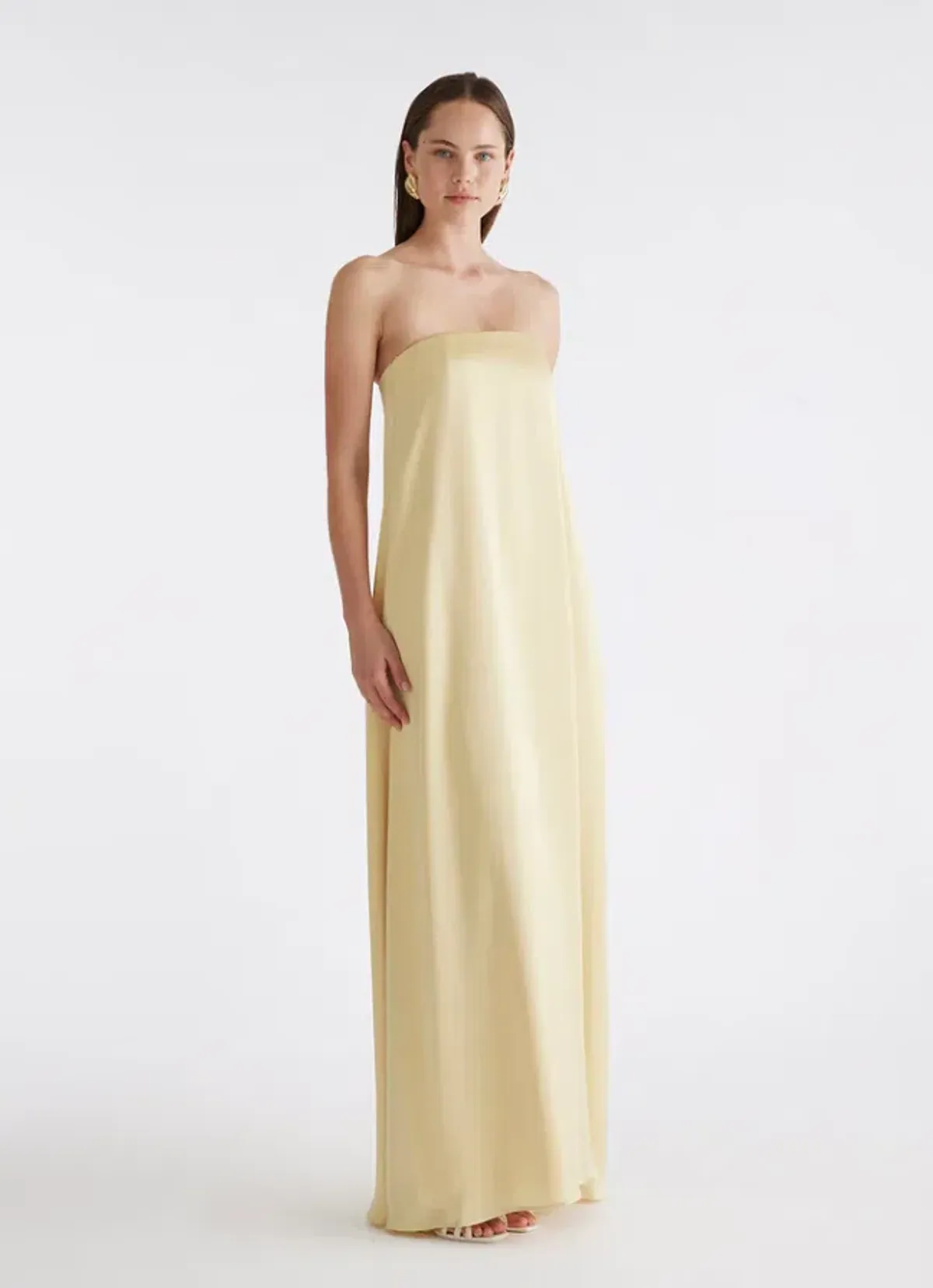 Anna Quan Delfina Dress in Champagne Size 6 - Image 4