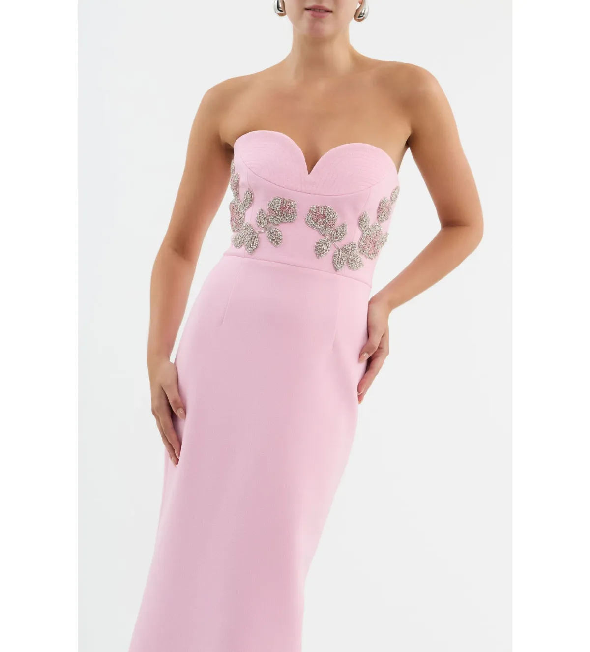 Rebecca Vallance Jenna Gown Pink Size S/Au 8 - Image 2