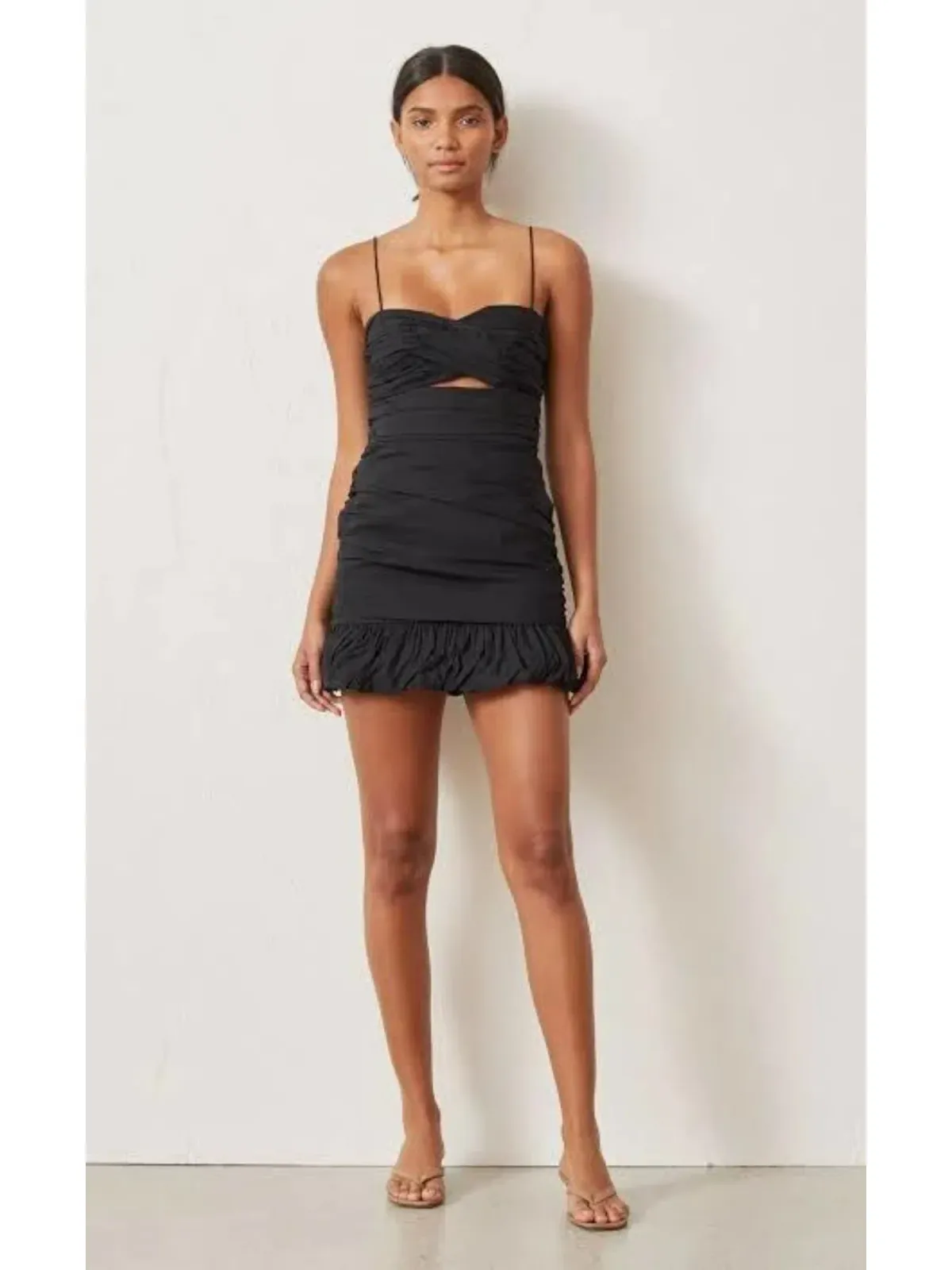 Bec & Bridge Colette Mini Dress Black Size AU 6 for rent on The Volte - main image