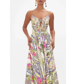 Camilla The Amalfi Amore Long Dress Multi Size 10 for rent on The Volte - image 3