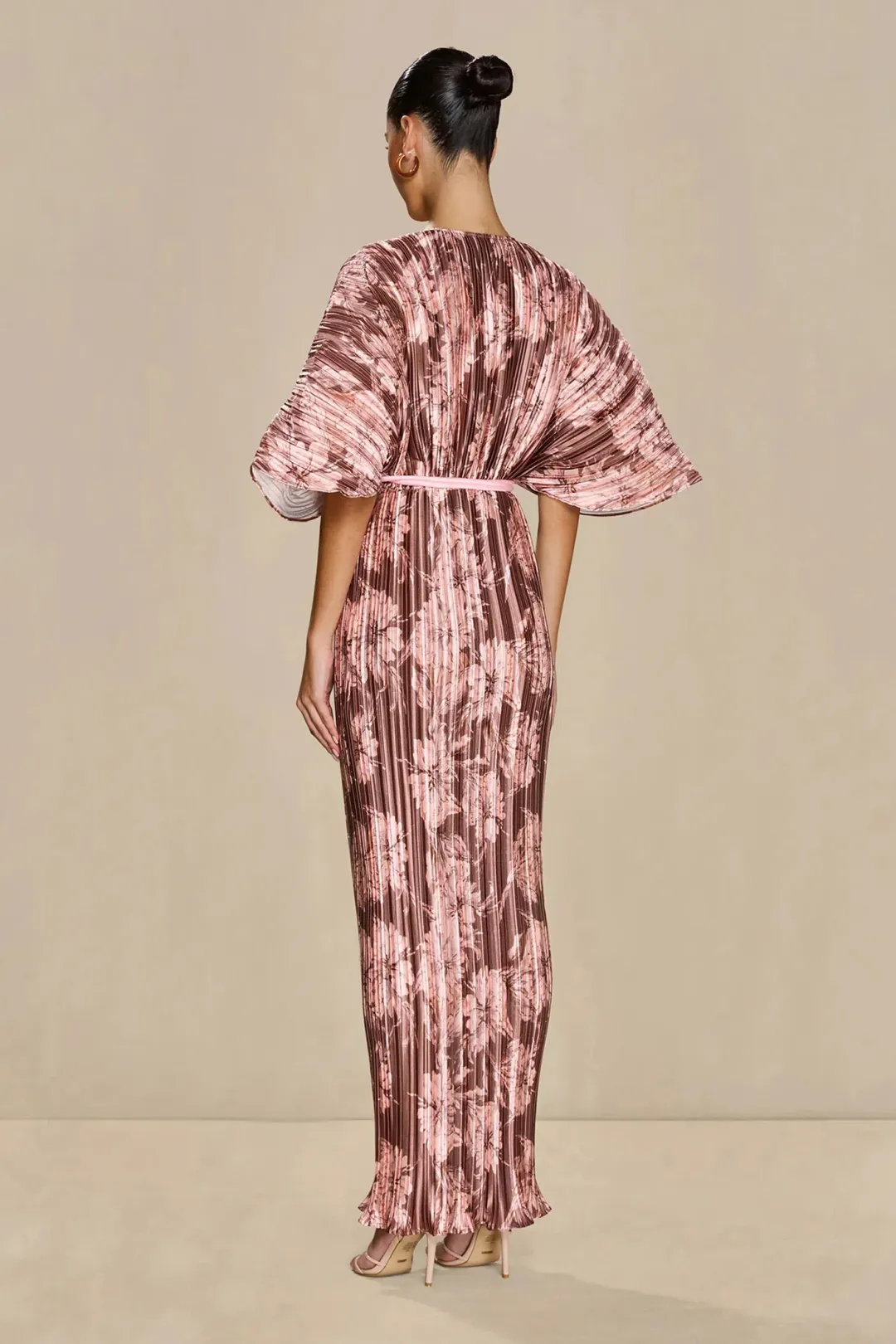 Sonya Moda Gianna Maxi Dress in Desert Rose Size 12 for rent on The Volte - main image