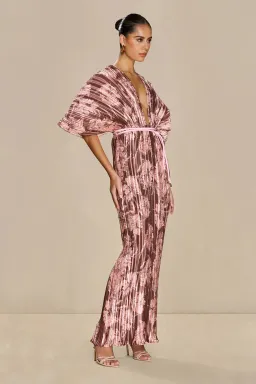 Sonya Moda Gianna Maxi Dress in Desert Rose Size 12 for rent on The Volte - image 1