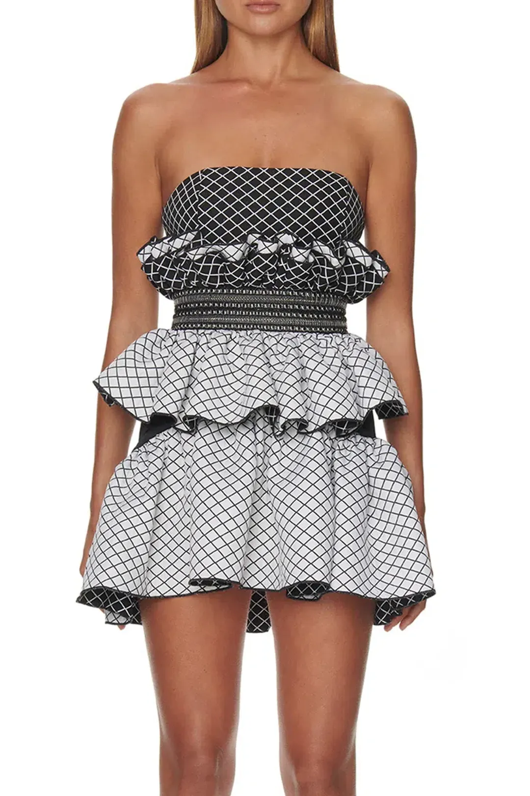 Eliya the Label Lottie Dress Black Size 8 for rent on The Volte - main image