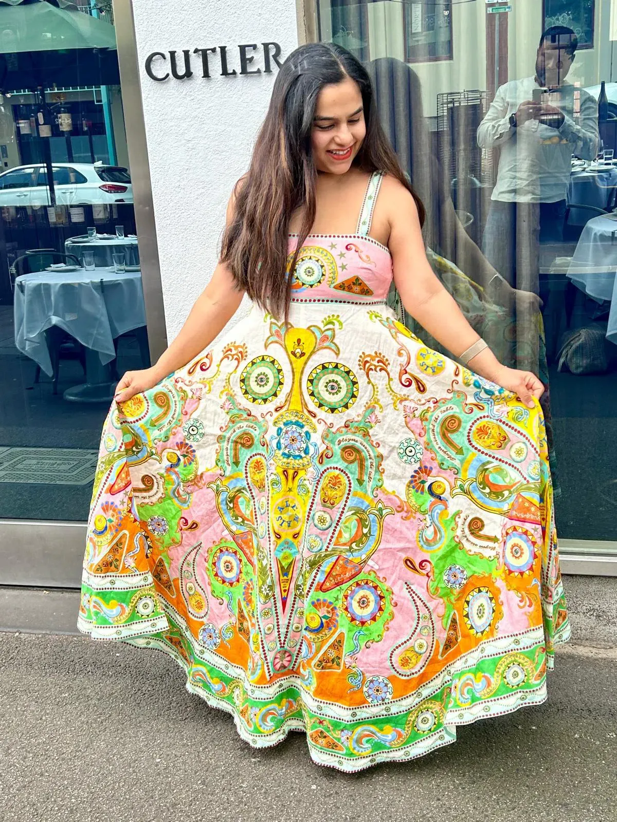 Alemais Pinball Sundress Print Size 14 for rent on The Volte - main image