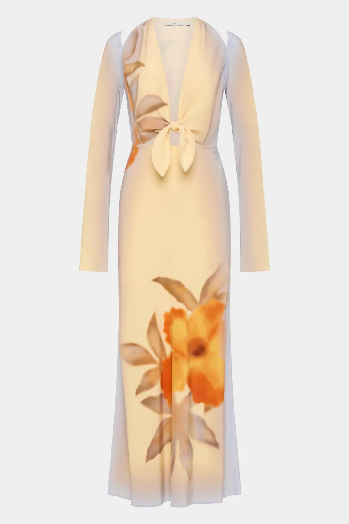 Sir the Label Serene Scarf Dress Sequoia Floral Size 2 / AU 10 - Image 3