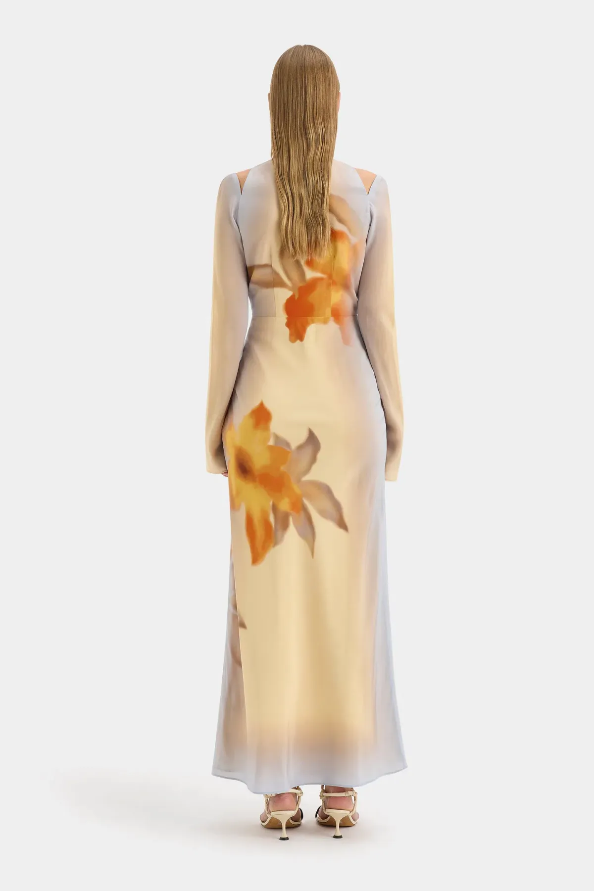 Sir the Label Serene Scarf Dress Sequoia Floral Size 2 / AU 10 - Image 2