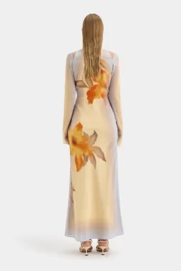 Sir the Label Serene Scarf Dress Sequoia Floral Size 2 / AU 10 for rent on The Volte - image 2