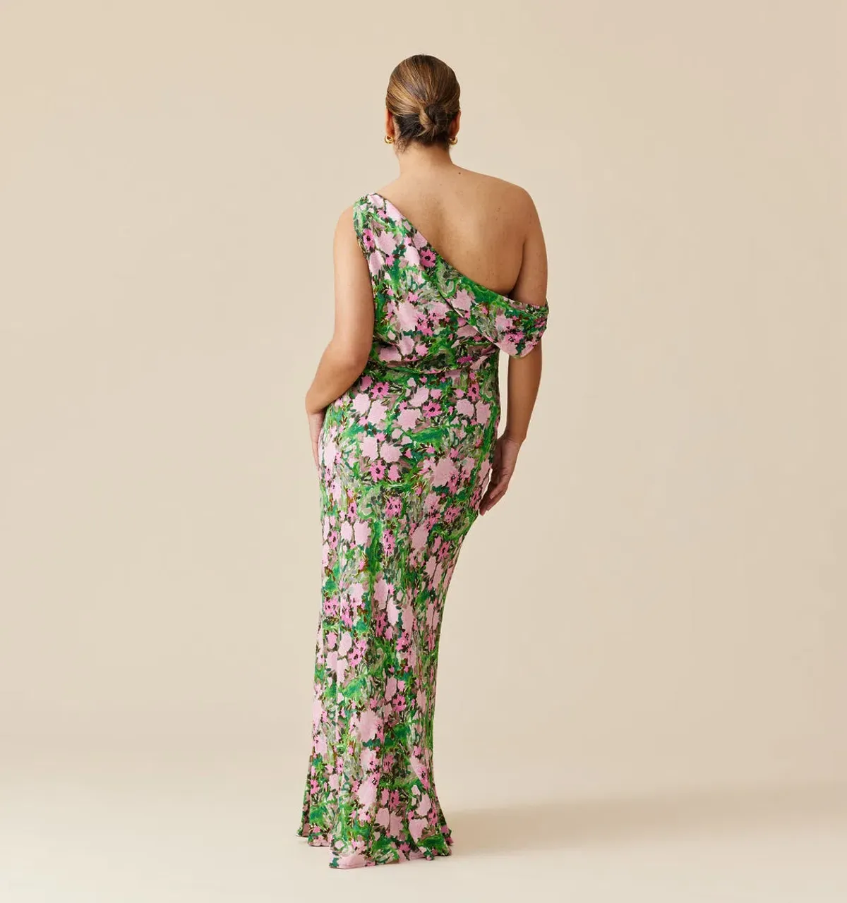 Ruby Melon Maxi Dress Aurora Floral Size 10 - Image 3