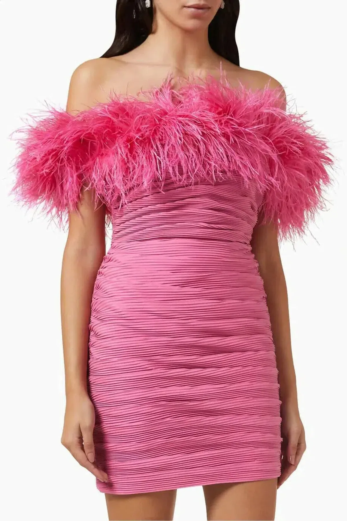 Rachel Gilbert Zion Mini Dress Pink Size 14 - Image 2