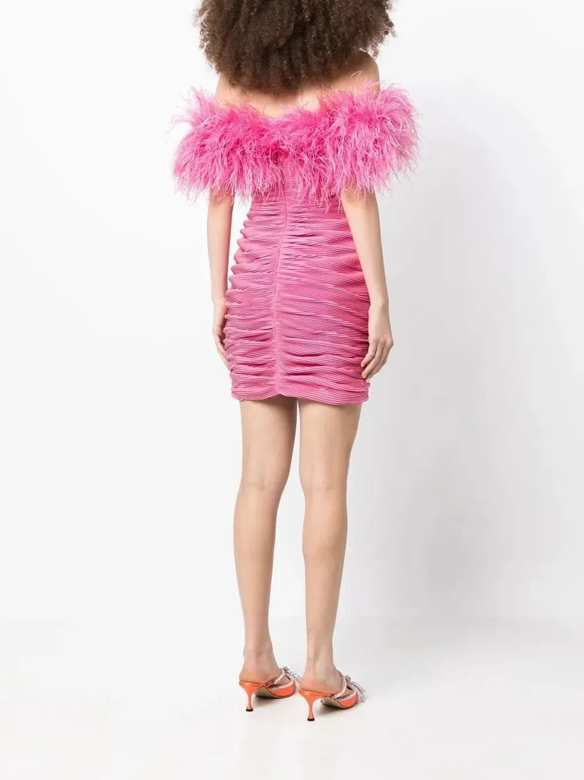 Rachel Gilbert Zion Mini Dress Pink Size 14 - Image 3