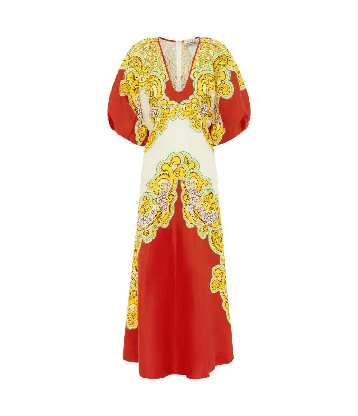 Alemais Sierra Midi Dress AU 6 for rent on The Volte - main image