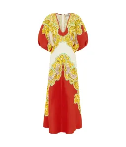 Alemais Sierra Midi Dress AU 6 for rent on The Volte - image 1