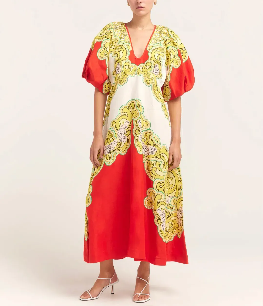 Alemais Sierra Midi Dress AU 6 for rent on The Volte - main image