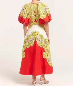 Alemais Sierra Midi Dress AU 6 for rent on The Volte - image 3