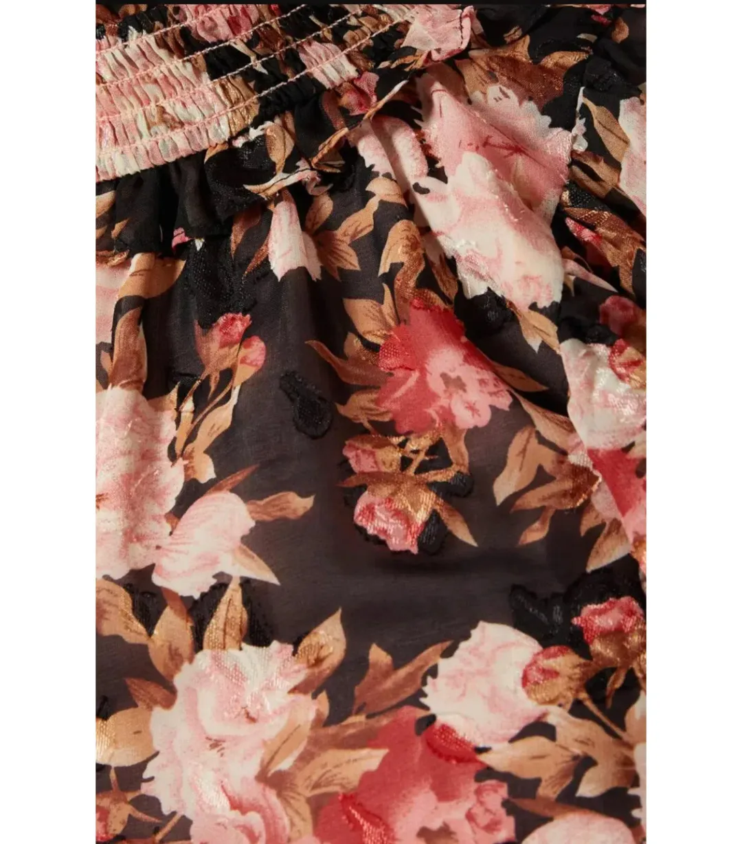 Elliatt Sonvia Astrid Afterglow Midi Dress Floral Size S / AU 8 for rent on The Volte - main image
