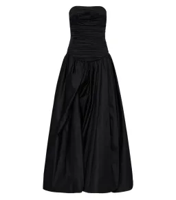Aje Violet Bubble Hem Maxi Dress Black Size AU 10 for rent on The Volte - image 6