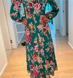 Zimmermann Allia High Neck Midi Dress Print Size 2 / Au 12 for rent on The Volte - image 3