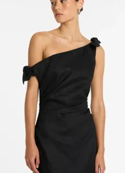 Sir the Label Bettina Off Shoulder Dress Black Size AU 8 for rent on The Volte - image 2