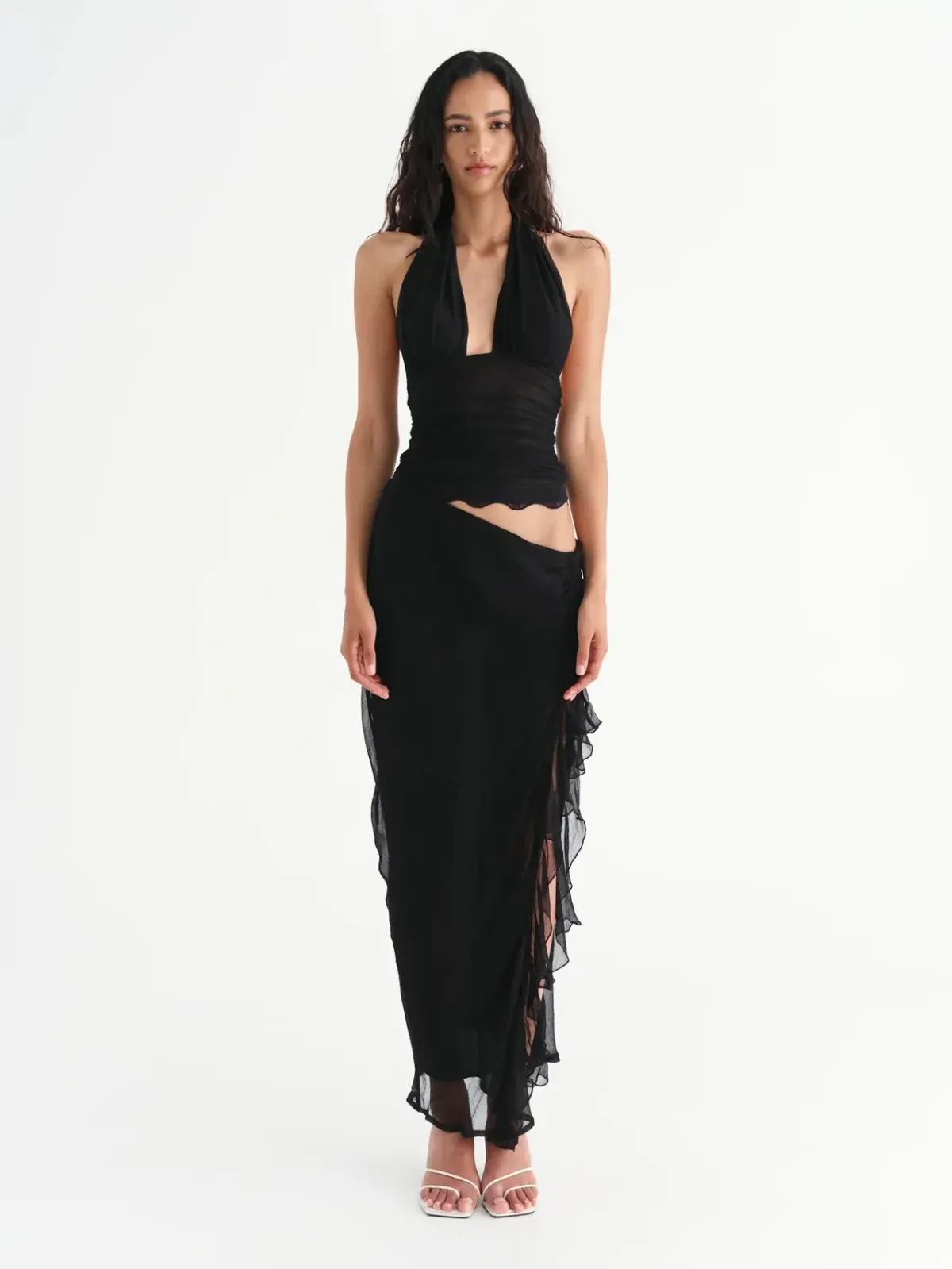Benni Penelope Maxi Dress Black Size 8 for rent on The Volte - main image