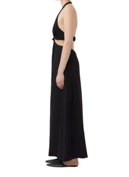 Camilla and Marc Prado Cut Out Evening Halter Maxi Dress Black Size 8 for rent on The Volte - image 2