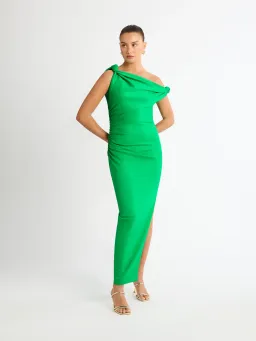 Sheike Ludlow Midi Dress Green Size 14 for rent on The Volte - image 4
