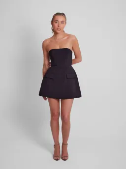 Odd Muse The Ultimate Muse Strapless Mini Dress Black Size S / AU 8 for rent on The Volte - image 1