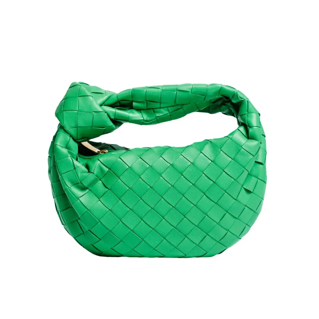 Bottega Veneta Jodie Mini Bag Green for rent on The Volte - main image