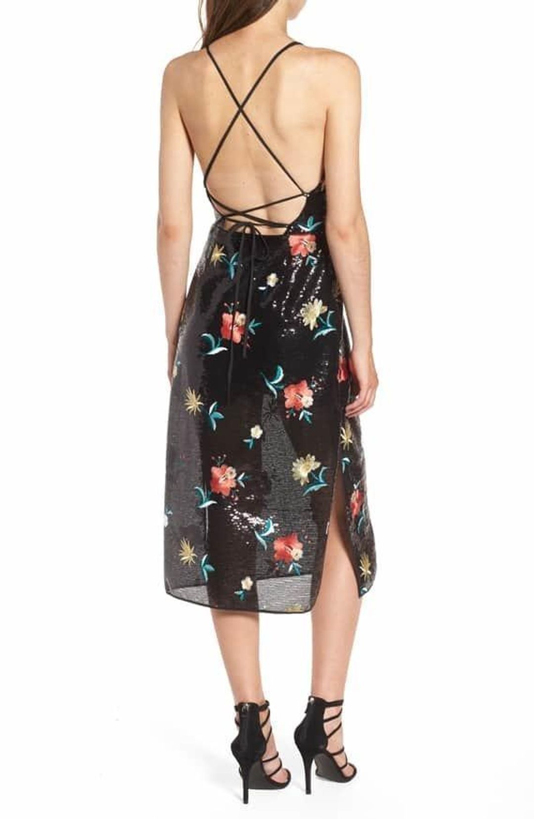 Lovers & Friends Melinda Midi Dress Print Size 4 for rent on The Volte - main image
