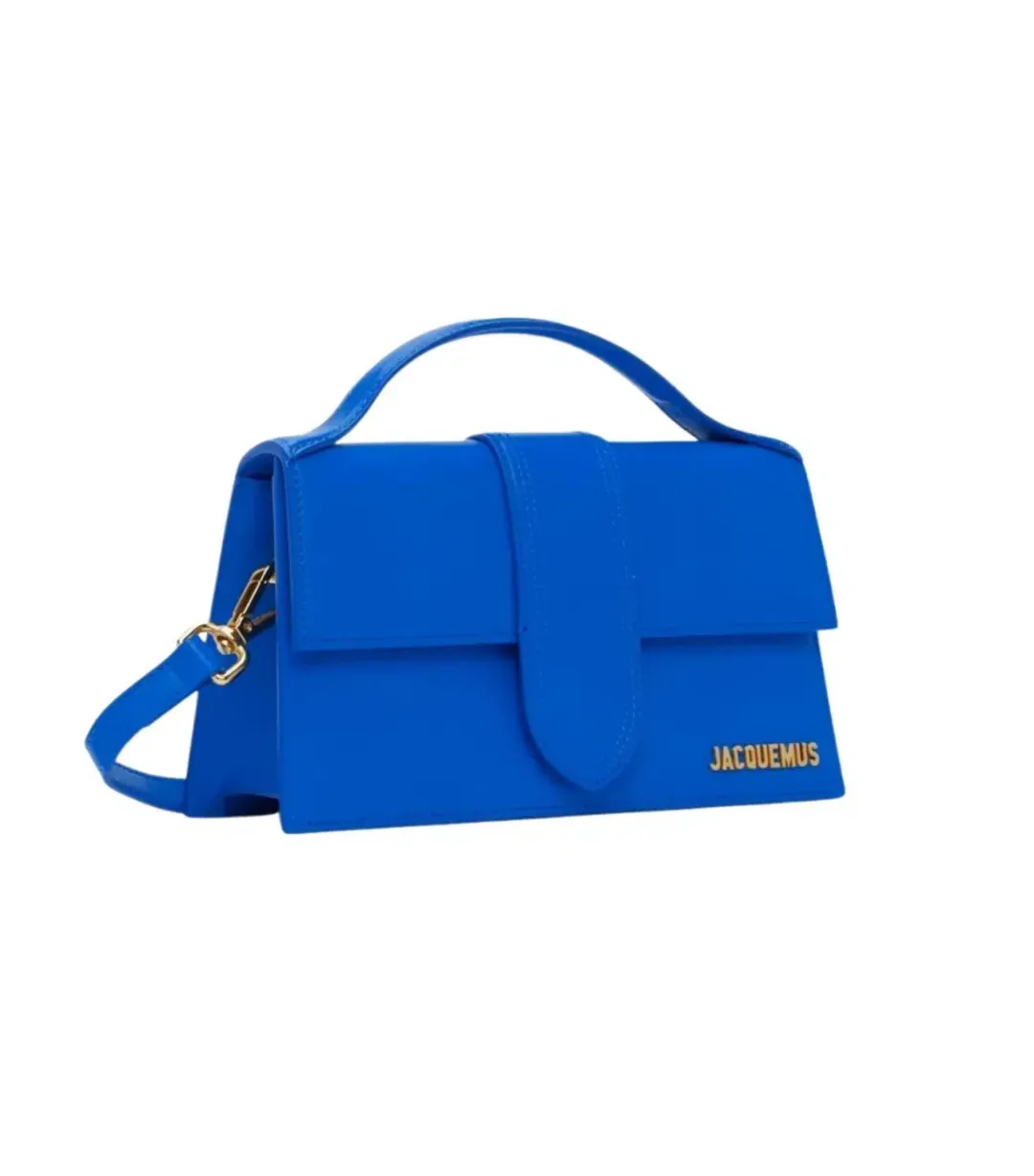 Jacquemus Le Bambino Long Bag Blue for rent on The Volte - main image