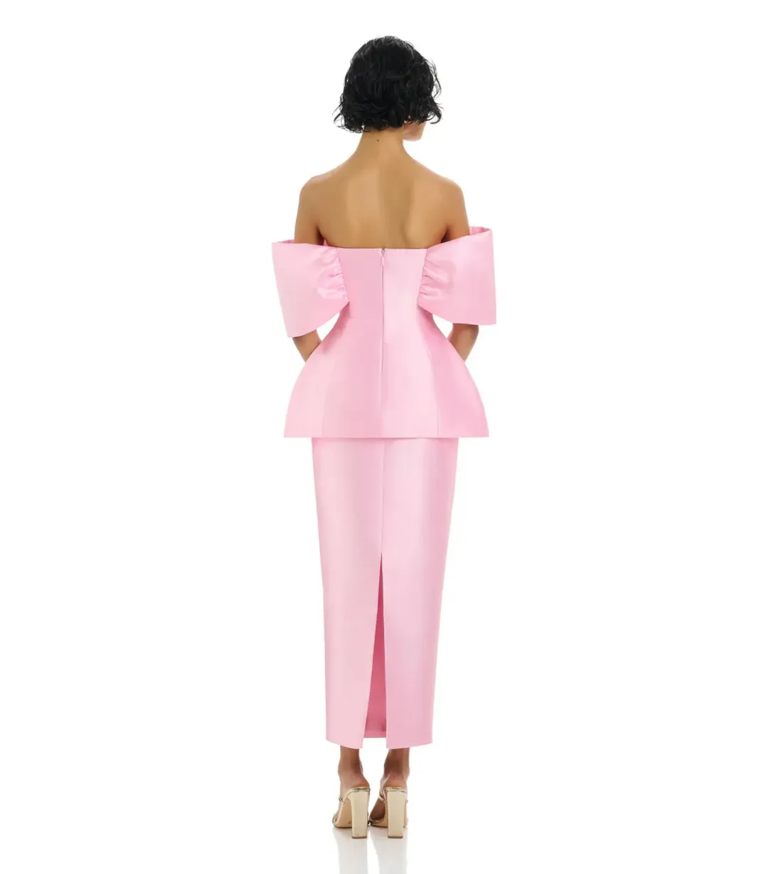 Eliya The Label Carmela Top and Maura Skirt Pink Size AU 8 for rent on The Volte - main image