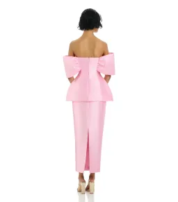 Eliya The Label Carmela Top and Maura Skirt Pink Size AU 8 for rent on The Volte - image 2