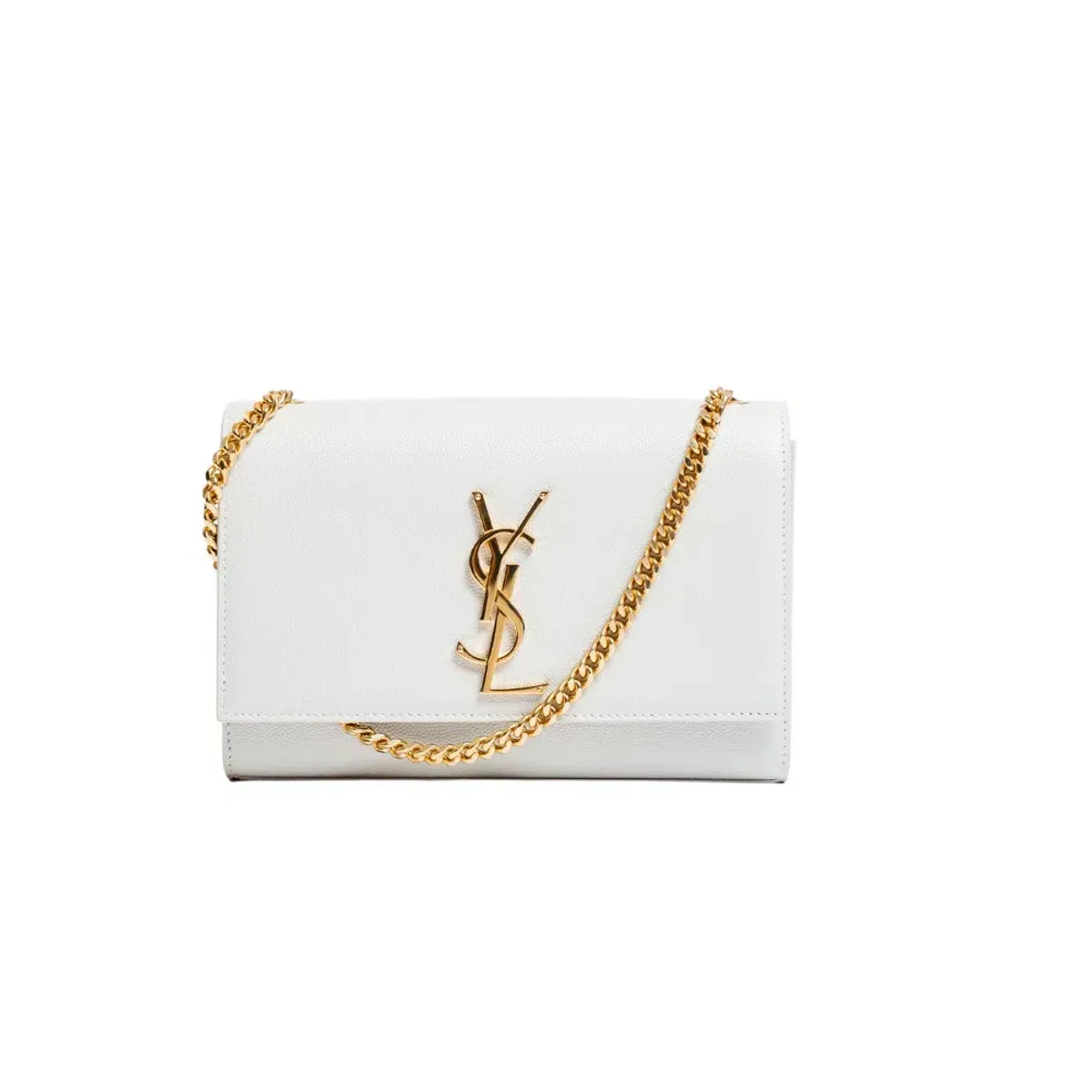 Saint Laurent Kate Small Bag Cream - Image 1
