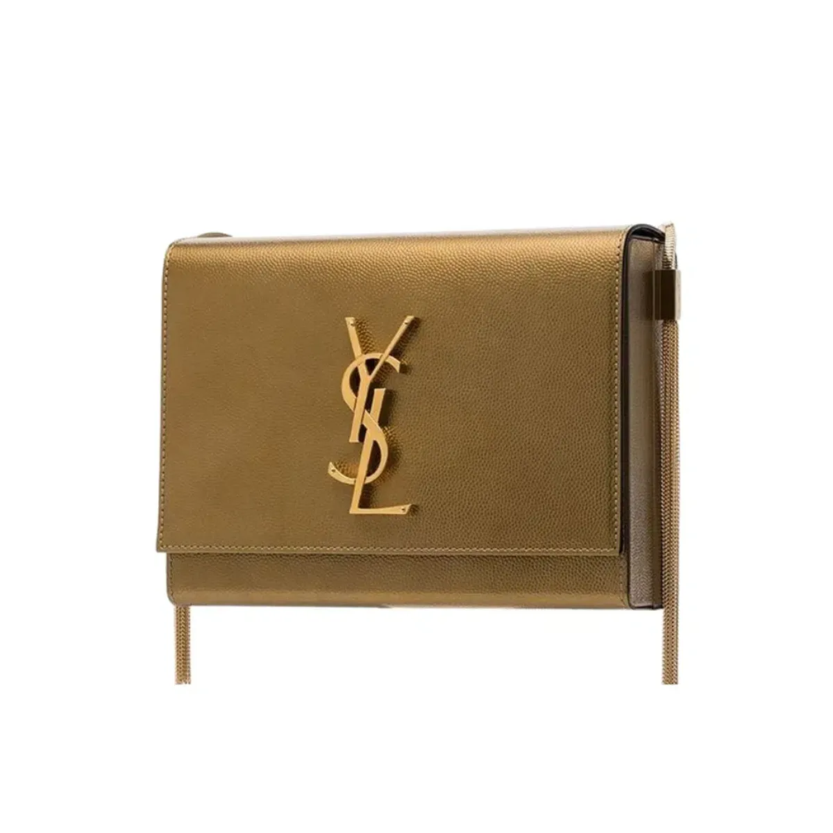 Saint Laurent Kate Box Bag Gold - Image 2