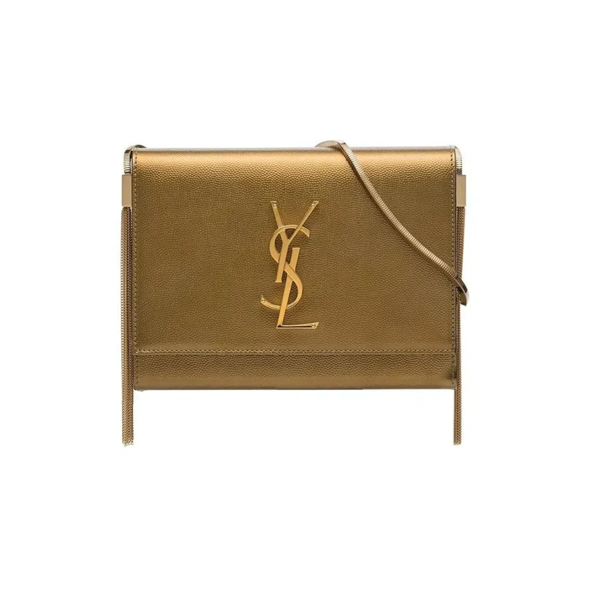 Saint Laurent Kate Box Bag Gold - Image 1