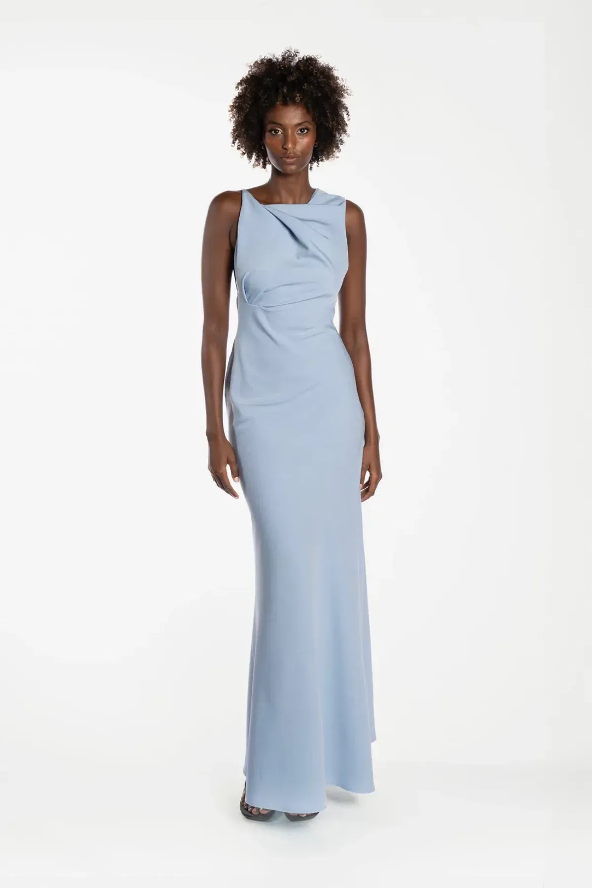 One Fell Swoop Kota Maxi Dress in Blue Jean Size AU 10 - Image 2
