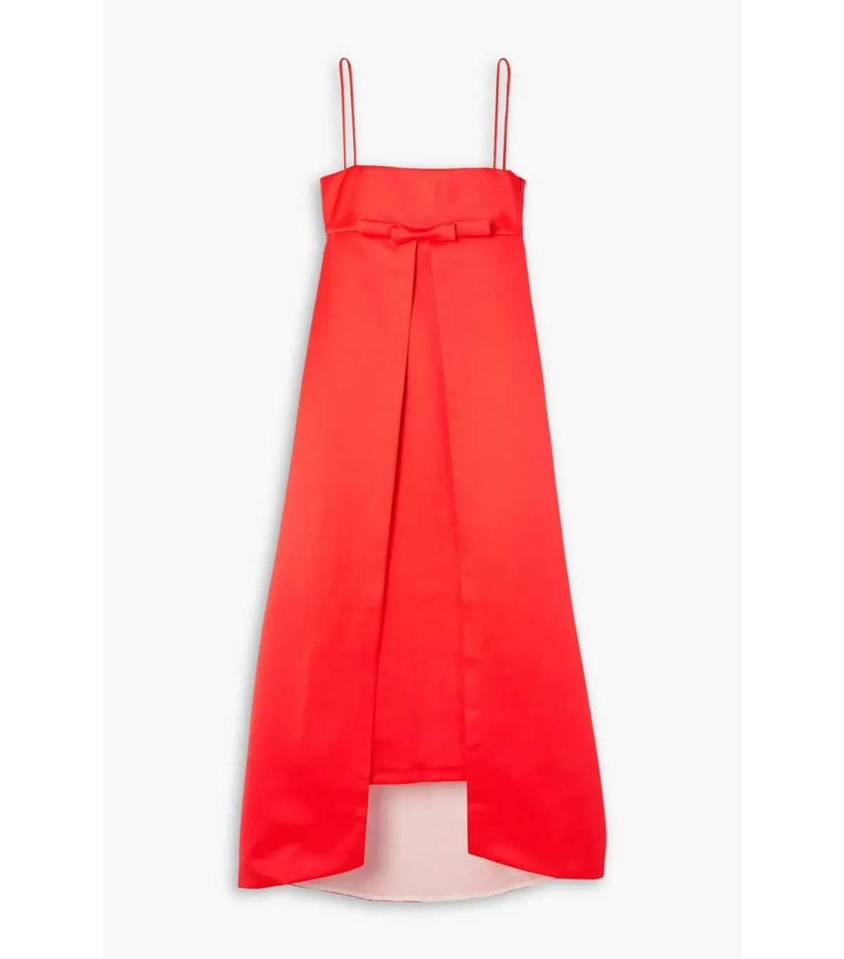 Bernadette Philippe Duchesse Stain Gown Red Size AU 6 - Image 4