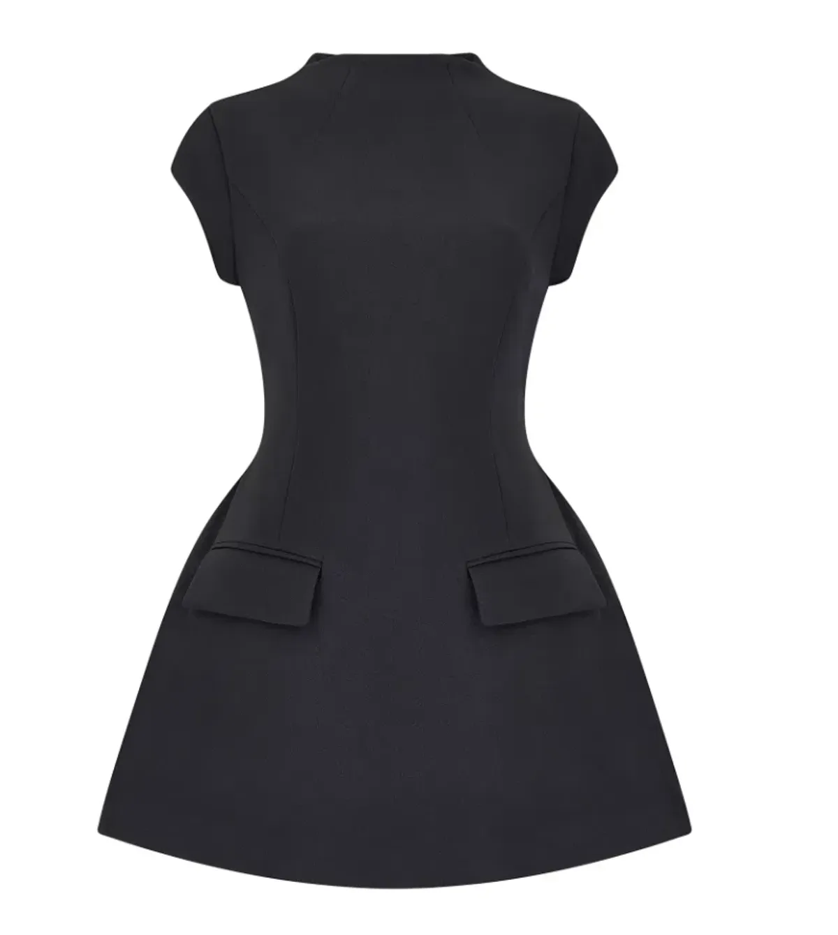 Odd Muse The Ultimate Muse Cap Sleeve Mini Dress Black Size 10 - Image 4