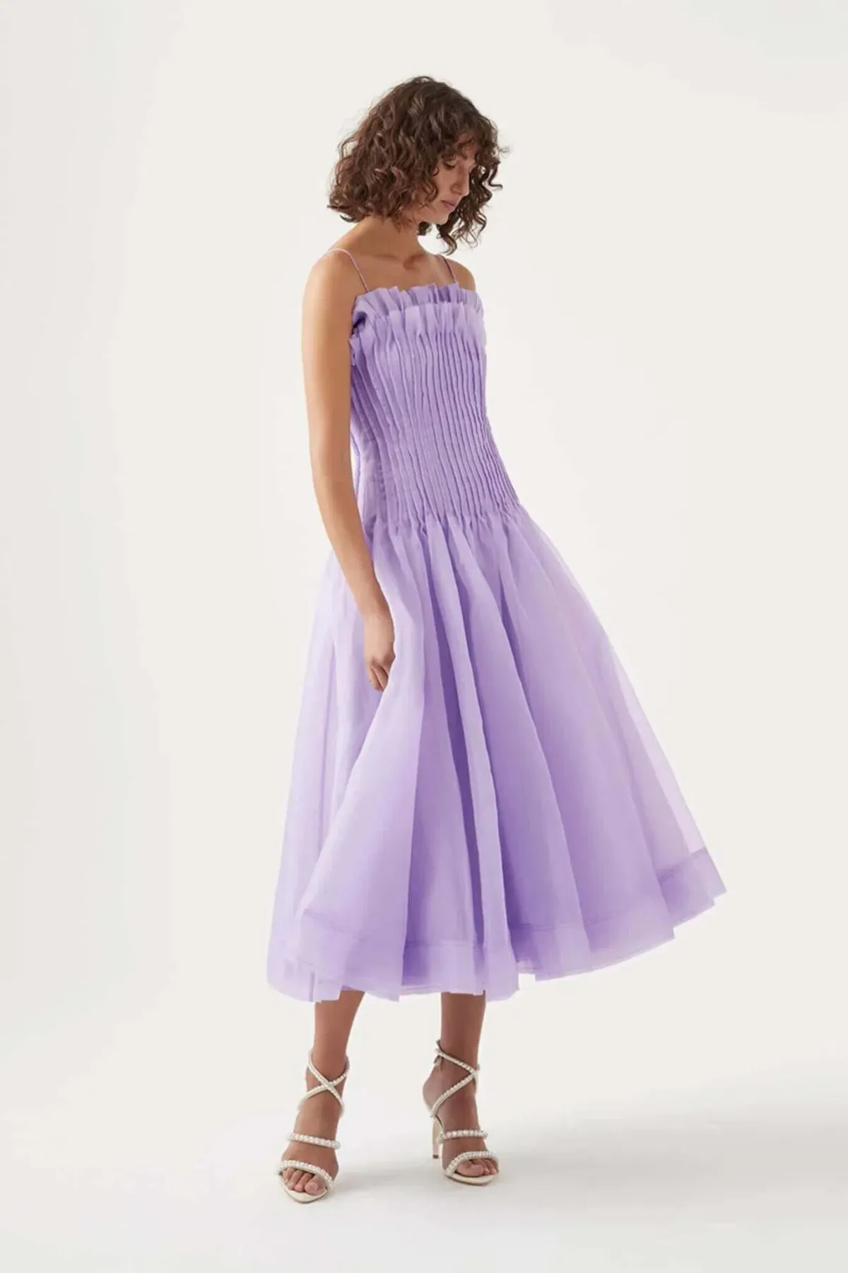 AJE Horizon pintucked midi dress size AU 6 - Image 1