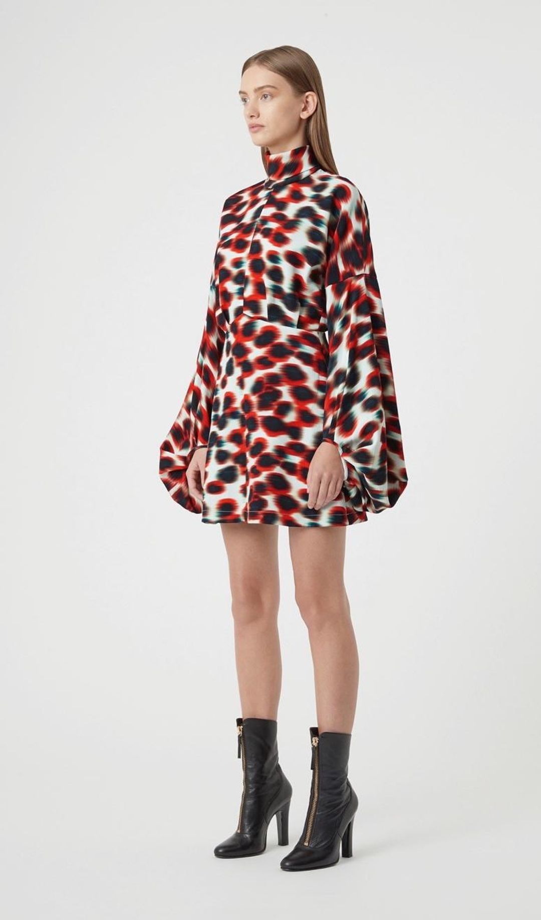 Camilla and Marc Sawyer Mini Dress Print Size 6 for rent on The Volte - main image